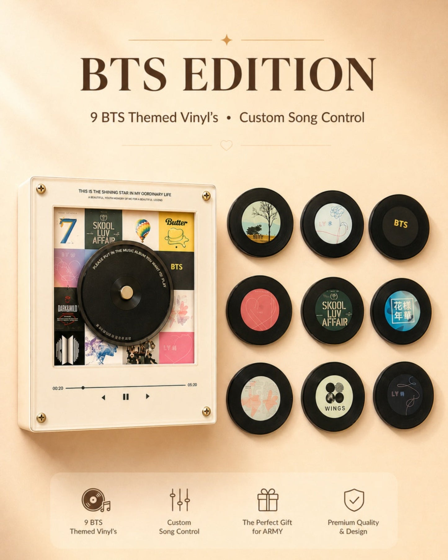 Vibe Vinyls ™ Music Box